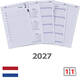 Agendavulling 2027 Kalpa Senior 1dag/1pagina