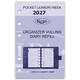 Agendavulling 2027 Kalpa Pocket 7dagen/2pagina's