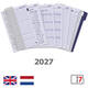 Agendavulling 2027 Kalpa Pocket jaardoos 7dagen/2pagina'