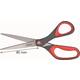 Schaar Scotch 20cm precision rood blister