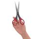 Schaar Scotch 18cm precision rood blister