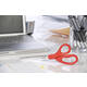 Schaar Scotch 18cm universeel rood blister