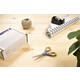 Kantoorschaar Westcott 130mm met softgrip titanium