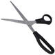 Kantoorschaar Westcott 210mm met kunststof grip rvs