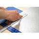 Snijmes Westcott Office 9mm met schuifsluiting blauw