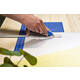 Snijmes Westcott Office 18mm met schuifsluiting blauw