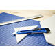 Snijmes Westcott Office 18mm met schuifsluiting blauw