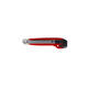 Snijmes Westcott premium 18mm met schuifsluiting rood