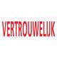 Tekststempel Colop Printer 20/L vertrouwelijk