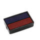 Stempelkussen Colop E/10/2 blauw en rood