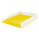 Brievenbak Leitz WOW A4 wit/geel
