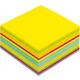 Memoblok Post-it 2030 76x76mm kubus ultra assorti