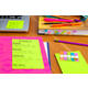 Memoblok Post-it 4690 Super Sticky 101x152mm lijn Carnival 3 stuks