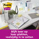 Memoblok Post-it 6920 Super Sticky 76x76mm geel
