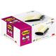 Memoblokdispenser Pro tbv Post-it Z-Notes 76x76mm incl notes transparant zwart