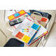 Memoblokdispenser Pro tbv Post-it Z-Notes 76x76mm incl notes transparant zwart