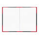 Notitieboek Bantex zwart/rood A5 lijn 70gr 96vel