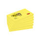 Memoblok Post-it 655 76x127mm 100 vel per blok neon geel