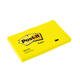Memoblok Post-it 655 76x127mm 100 vel per blok neon geel