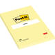Memoblok Post-it 659 102x152mm geel