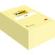 Memoblok Post-it 660 lijn 102x152mm canary yellow