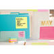 Memoblok Post-it 660 lijn 102x152mm canary yellow