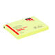 Memoblok Quantore 76x101mm geel 100 vel