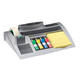 Bureau organiser Post-it C50 zilvergrijs incl inhoud