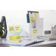 Memoblok Post-it 655 Super Sticky 76x127mm geel 14+2 gratis