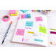 Memoblok Post-it 2028 76x76mm kubus pastel roze