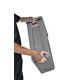 Afvalbak Rubbermaid Slim Jim Vented met luchtsleuven 87 liter grijs