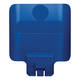 Paneel Rubbermaid Slim Jim Recyclestation voor label blauw