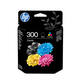 Inktcartridge HP CN637EE 300 zwart + kleur
