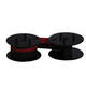 Lint groep 051 nylon zwart rood