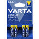 Batterij VARTA Longlife Power 4x AAA