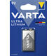 Batterij VARTA Ultra lithium 9Volt