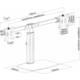 Monitorstandaard Neomounts D865D 10-32" zwart