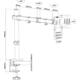 Monitorarm Neomounts D550 10-32" zwart