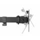 Monitorarm Neomounts D550D dual 10-32" zwart