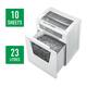 Papiervernietiger Leitz IQ Office P5 snippers 2x15mm