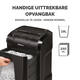 Papiervernietiger Fellowes Powershred 12C snippers 4x40mm