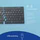 Toetsenbord R-Go Ergonomisch Split Break AZERTY