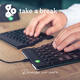 Toetsenbord R-Go Ergonomisch Split Break AZERTY