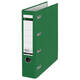 Giro-/bank ordner Leitz A4 met dubbele mechaniek 80mm PP groen