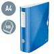 Ordner Leitz WOW active 180° 80mm PP A4 blauw