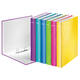 Ringband Leitz WOW A4 maxi 2-rings D-mechaniek 25mm roze