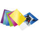 Elastomap Leitz WOW A4 3 kleppen PP roze