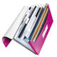 Projectmap Leitz WOW voor A4 6 vaks PP roze