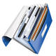Projectmap Leitz WOW voor A4 6 vaks PP blauw