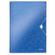 Projectmap Leitz WOW voor A4 6 vaks PP blauw